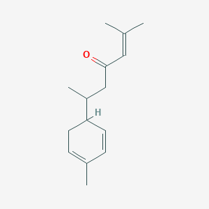 molecular formula C15H22O B1252591 alpha-Turmerone CAS No. 82508-15-4