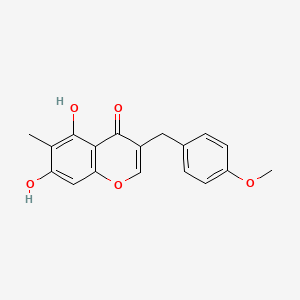 molecular formula C18H16O5 B1252594 Ophiopogonone B 