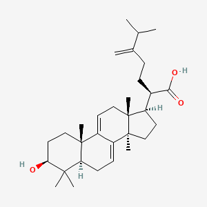 molecular formula C31H48O3 B1252599 Dehydroeburicoic acid CAS No. 6879-05-6