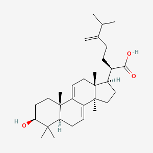 molecular formula C31H48O3 B1252599 Ácido dehidroeburícoico CAS No. 6879-05-6