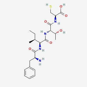 L-Phenylalanyl-L-isoleucyl-L-threonyl-L-cysteine