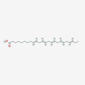 molecular formula C24H38O2 B1252613 9,12,15,18,21-Tetracosapentaenoic acid 