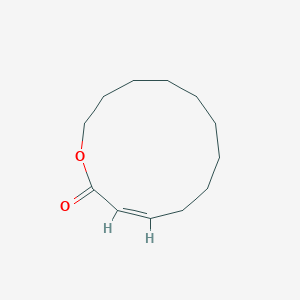 molecular formula C12H20O2 B1252616 Oxacyclotridec-3-en-2-one 