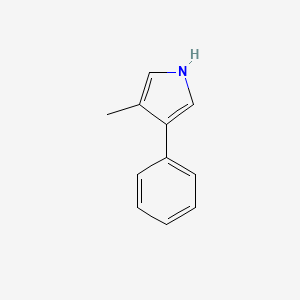 3-Methyl-4-phenyl-1H-pyrrole