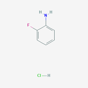 molecular formula C6H7ClFN B1252619 2-fluoroaniline Hydrochloride CAS No. 51085-49-5