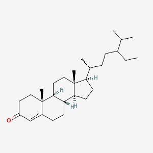 molecular formula C29H48O B1252622 24-乙基胆甾-4-烯-3-酮 