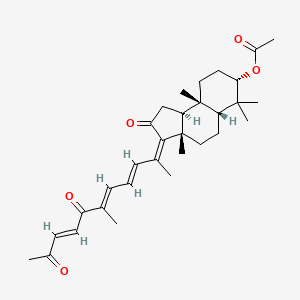 molecular formula C31H42O5 B1252625 geoditin B 
