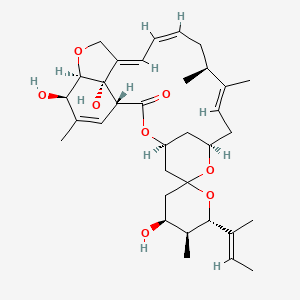 molecular formula C34H48O8 B1252627 LL-F28249beta 