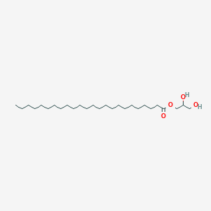 molecular formula C27H54O4 B1252632 2,3-二羟基丙基四二十烷酸酯 CAS No. 118605-21-3
