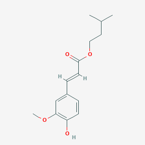 molecular formula C15H20O4 B1252633 Isopentyl ferulate 