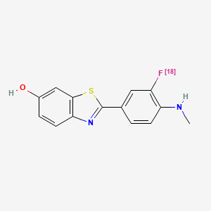 molecular formula C14H11FN2OS B1252642 Flutemetamol F-18 CAS No. 765922-62-1