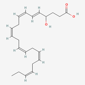 molecular formula C22H32O3 B1252650 4-HDoHE 