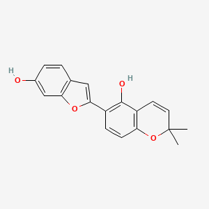 molecular formula C19H16O4 B1252656 Glyinflanin H CAS No. 164123-54-0