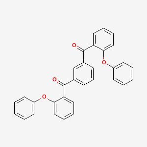 (1,3-Phenylene)bis[(2-phenoxyphenyl)methanone]