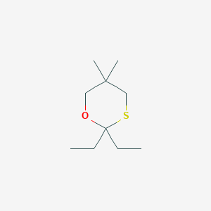 2,2-Diethyl-5,5-dimethyl-1,3-oxathiane