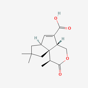 molecular formula C15H20O4 B1252681 pentalenolactone D 