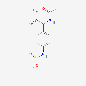 molecular formula C13H16N2O5 B1252685 巨花藤碱 