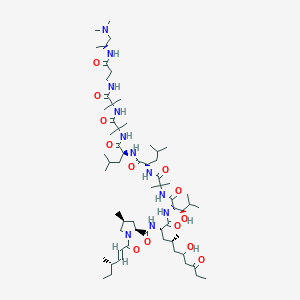 molecular formula C62H111N11O13 B1252690 Leucinostatin A 