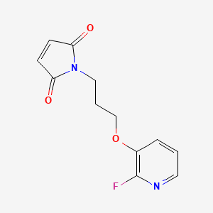 1-[3-(2-Fluoropyridin-3-yloxy)propyl]pyrrole-2,5-dione