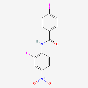 4-iodo-N-(2-iodo-4-nitrophenyl)benzamide