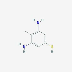 Benzenethiol,3,5-diamino-4-methyl-