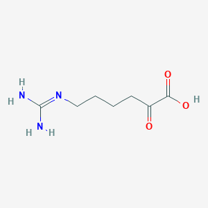 6-Guanidino-2-oxocaproic acid