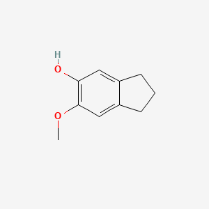 molecular formula C10H12O2 B1252715 6-Methoxy indan-5-ol 