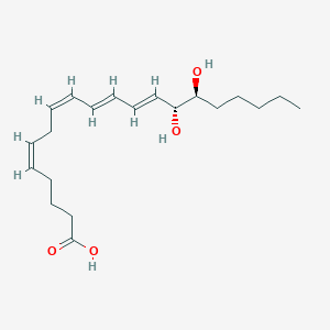 (5Z,8Z,10E,12E,14R,15S)-14,15-dihydroxyicosa-5,8,10,12-tetraenoic acid