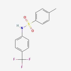 4-Methyl-N-(4-(trifluoromethyl)phenyl)benzenesulfonamide