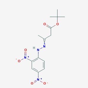 tert-Butyl 3-[2-(2,4-dinitrophenyl)hydrazinylidene]butanoate