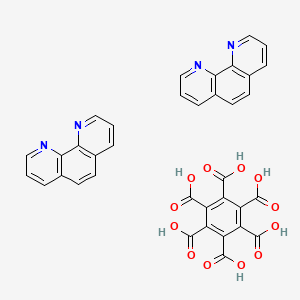 Benzene-1,2,3,4,5,6-hexacarboxylic acid;1,10-phenanthroline