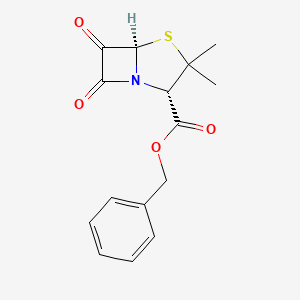 molecular formula C15H15NO4S B1252744 Benzyl-6-oxopenicillanate CAS No. 39126-59-5