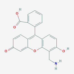 molecular formula C21H15NO5 B1252747 4'-Aminomethyl-fluorescein 
