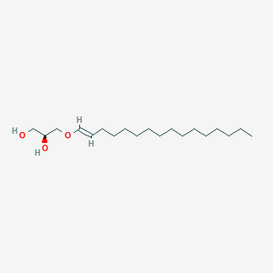 1-O-[(E)-hexadecen-1-yl]-sn-glycerol