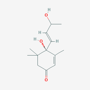 molecular formula C13H20O3 B1252761 (6S)-vomifoliol 