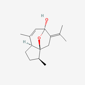 molecular formula C15H22O2 B1252774 Curcumenol 