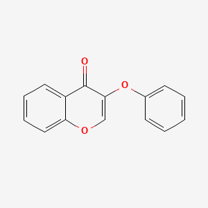 molecular formula C15H10O3 B1252776 3-Phenoxychromone 