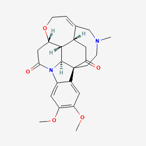 molecular formula C24H28N2O5 B1252777 Novacine 
