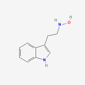 molecular formula C10H12N2O B1252779 N-羟基色胺 