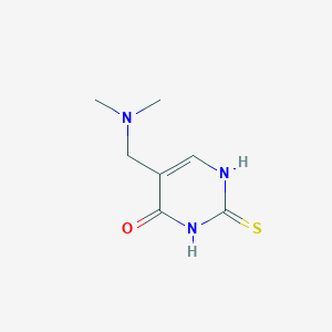 molecular formula C7H11N3OS B1252784 5-Dimethylaminomethyl-2-thiouracil 