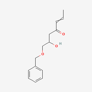 7-(Benzyloxy)-6-hydroxyhept-2-en-4-one