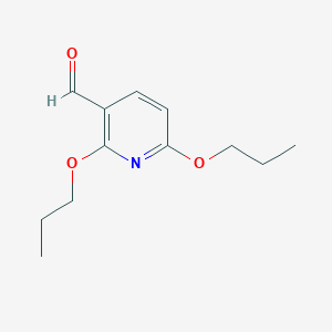 2,6-Dipropoxypyridine-3-carbaldehyde