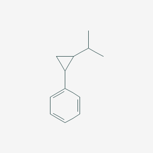 molecular formula C12H16 B1252791 [2-(Propan-2-yl)cyclopropyl]benzene CAS No. 343788-28-3