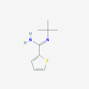 N-tert-Butylthiophene-2-carboximidamide