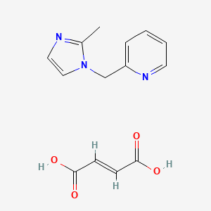 2-(2-Methylimidazol-1-ylmethyl)pyridine fumarate