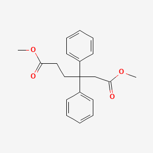 Dimethyl 3,3-diphenylhexanedioate