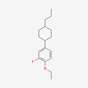 1-Ethoxy-2-fluoro-4-(4-propylcyclohexyl)benzene