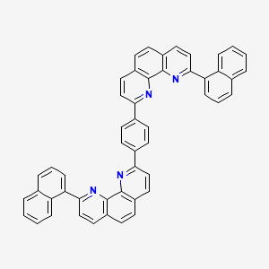 2,2'-(1,4-Phenylene)bis[9-(naphthalen-1-yl)-1,10-phenanthroline]