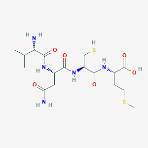 L-Valyl-L-asparaginyl-L-cysteinyl-L-methionine