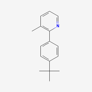 2-(4-(tert-Butyl)phenyl)-3-methylpyridine